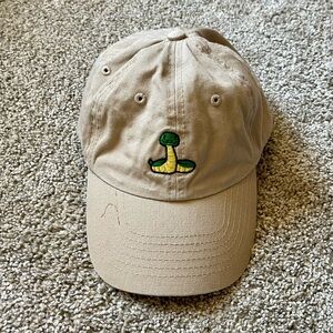 Kids Beige Tan Hat With Snake Patch